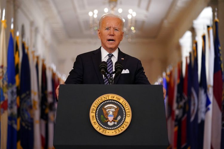 Biden sets May 1 target to have all adults vaccine-eligible